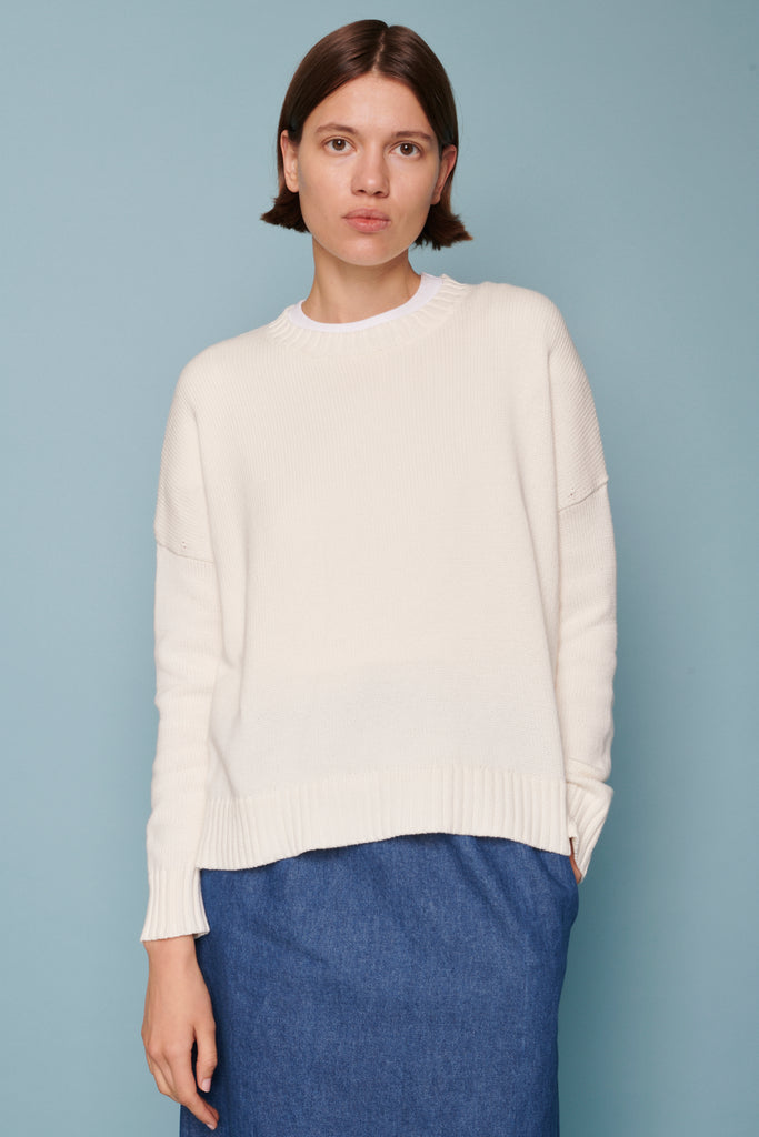 Cotton Wide Pullover