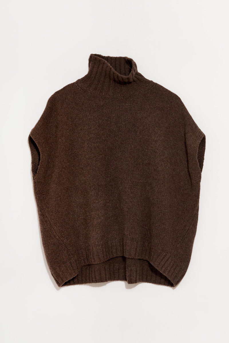 Cashmere Turtleneck Gilet