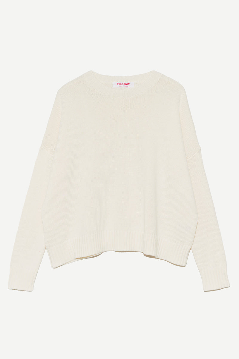 Cotton Wide Pullover