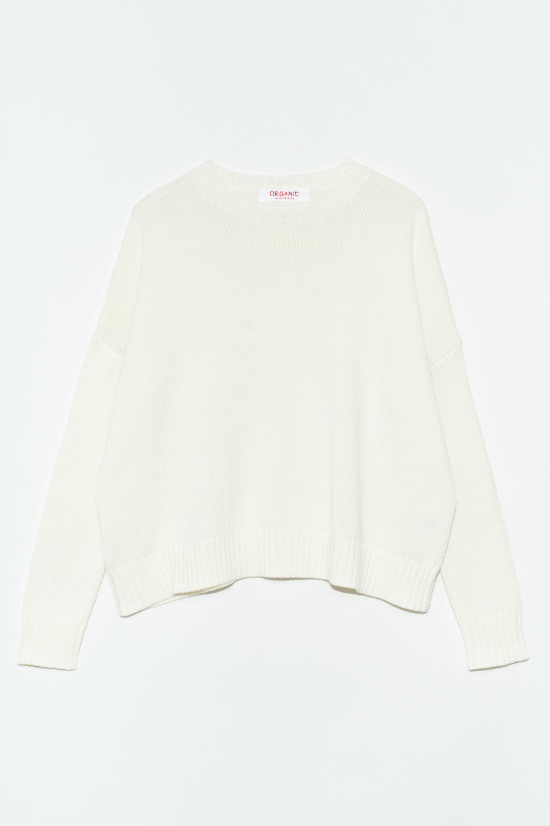 Cotton Wide Pullover