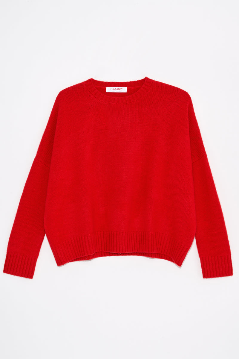 Cashmere Wide Pullover