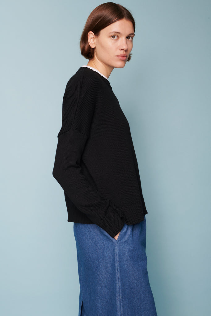 Cashmere Wide Pullover