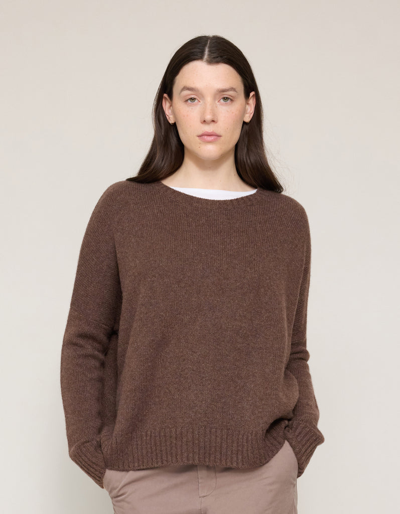 Cashmere Wide Pullover