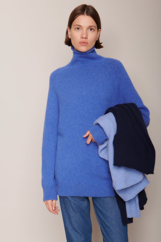Christy Funnel Neck Cashmere Sweater