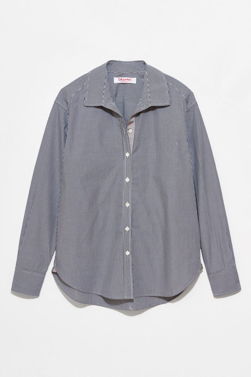 Cotton Poplin Button Up Shirt