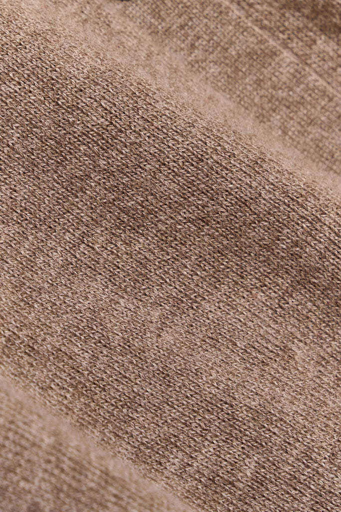 Cotton Cashmere Cropped Cardigan