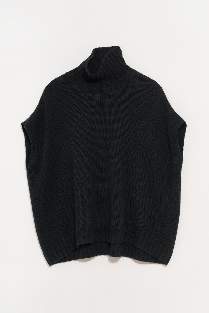Cashmere Turtleneck Gilet