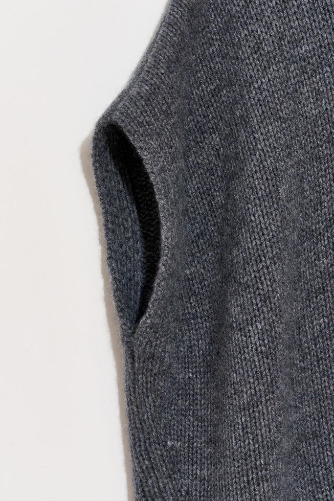 Cashmere Turtleneck Gilet