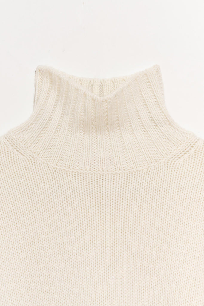 Cashmere Turtleneck Gilet