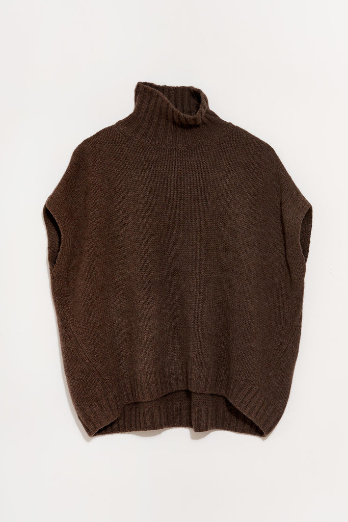Cashmere Turtleneck Gilet