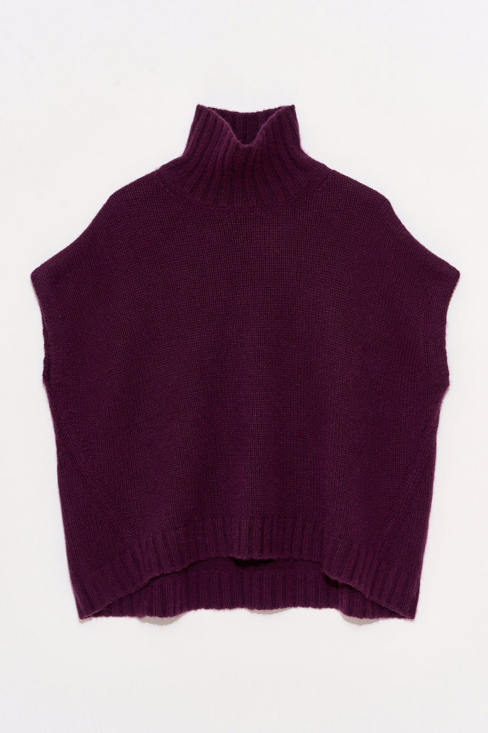 Cashmere Turtleneck Gilet