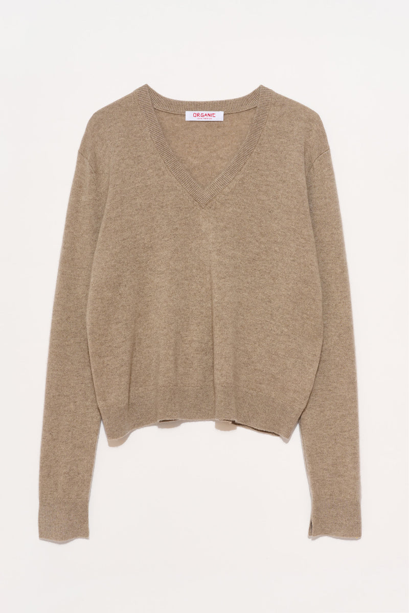 Betty V Neck in Cashmere
