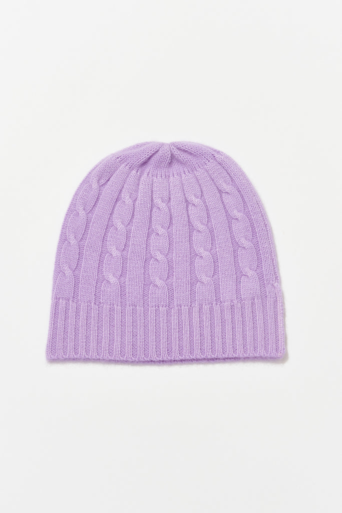 Cashmere Cable Beanie