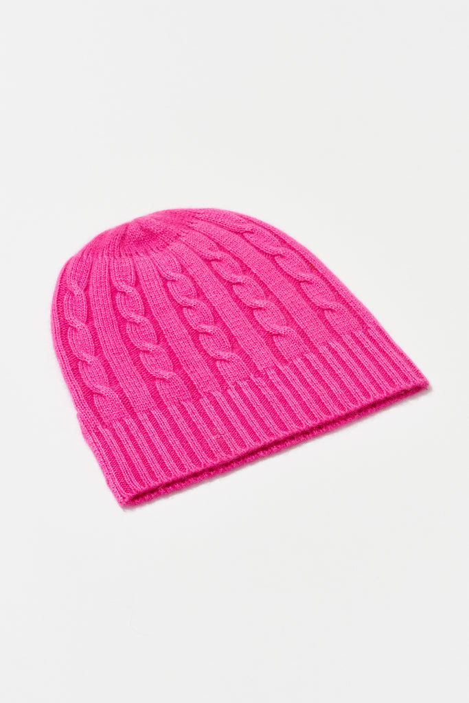 Cashmere Cable Beanie