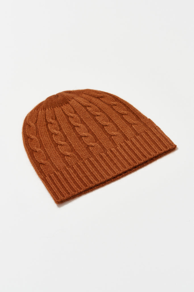 Cashmere Cable Beanie