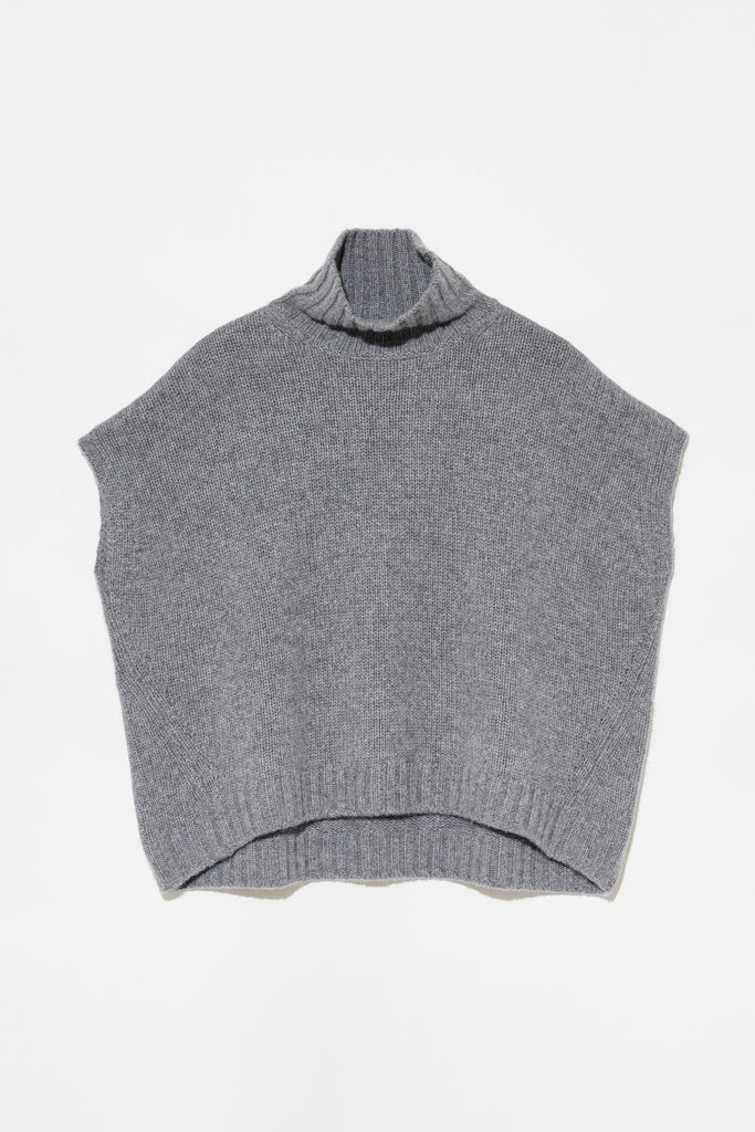 Cashmere Turtleneck Gilet