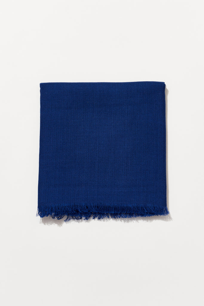 Frayed Edge Cashmere Scarf