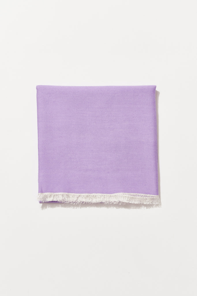 Frayed Edge Cashmere Scarf