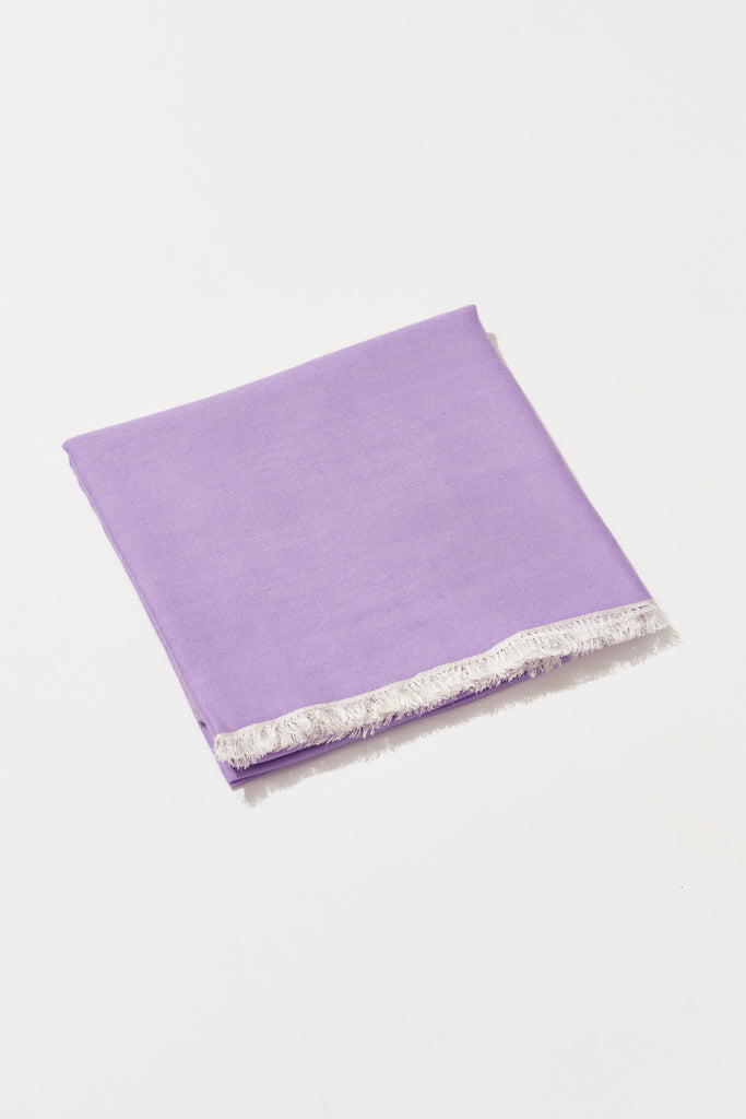 Frayed Edge Cashmere Scarf