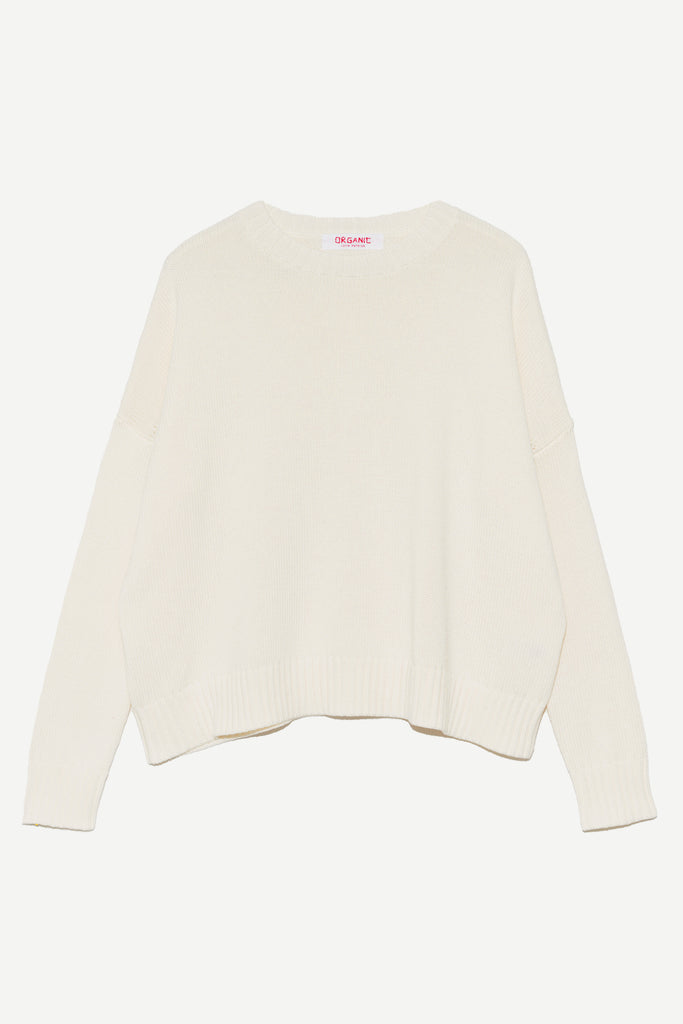 Cotton Wide Pullover