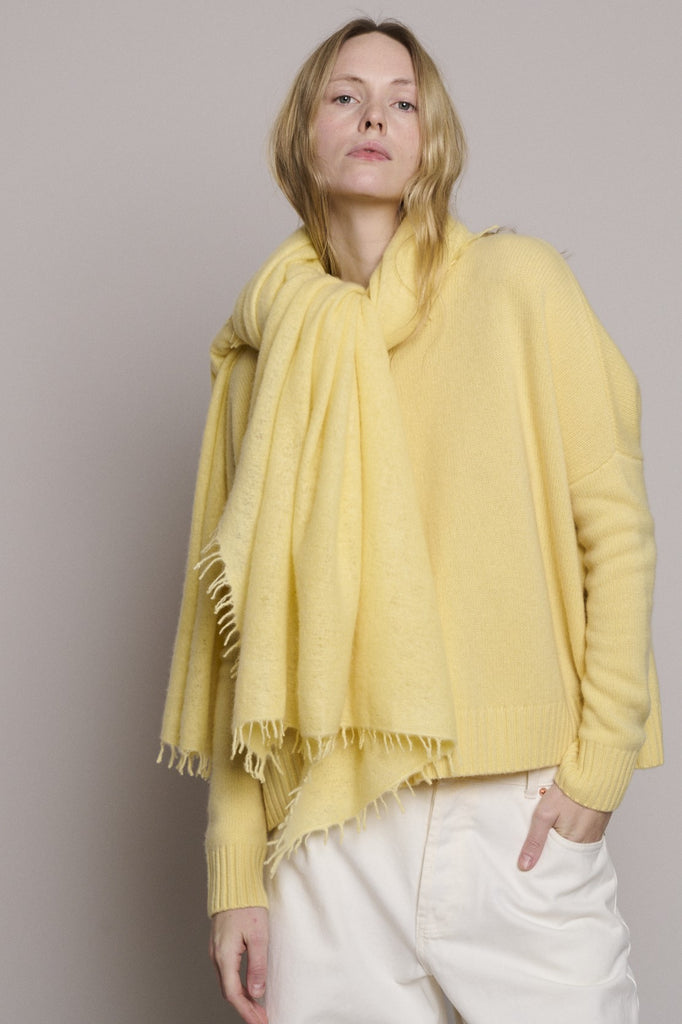 Cashmere Felted Stole