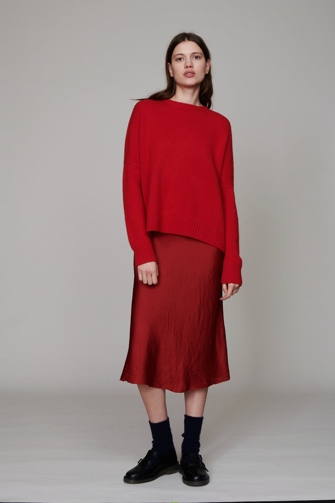 Cashmere Wide Pullover