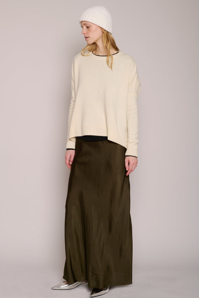 Cashmere Wide Pullover