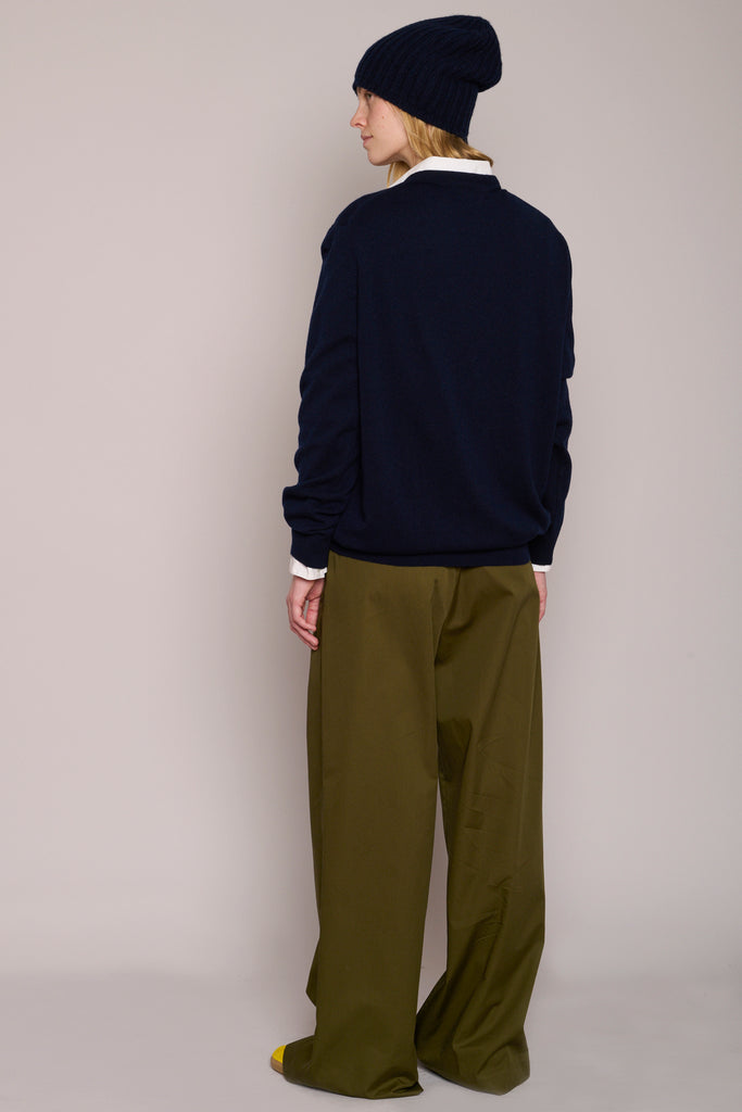 Boyfriend Crew Neck Sweater