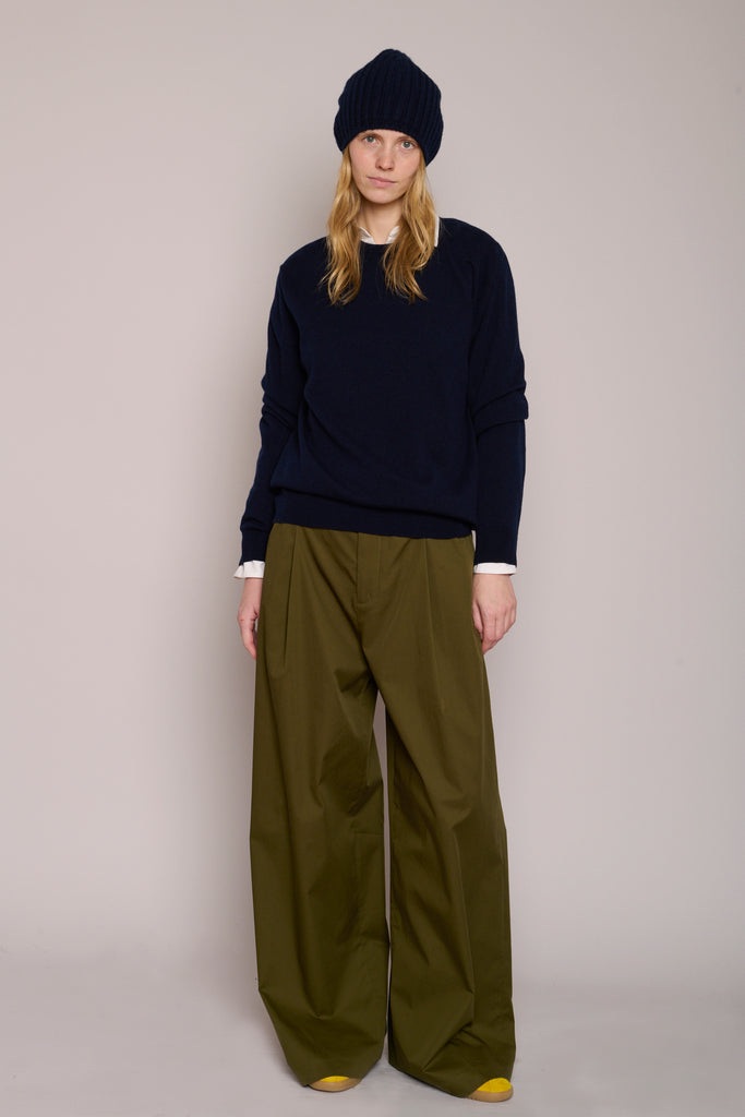 Boyfriend Crew Neck Sweater