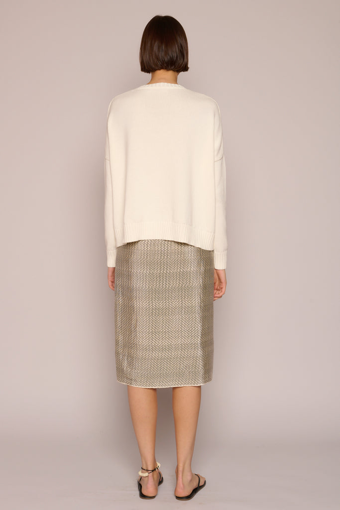 Cotton Wide Pullover