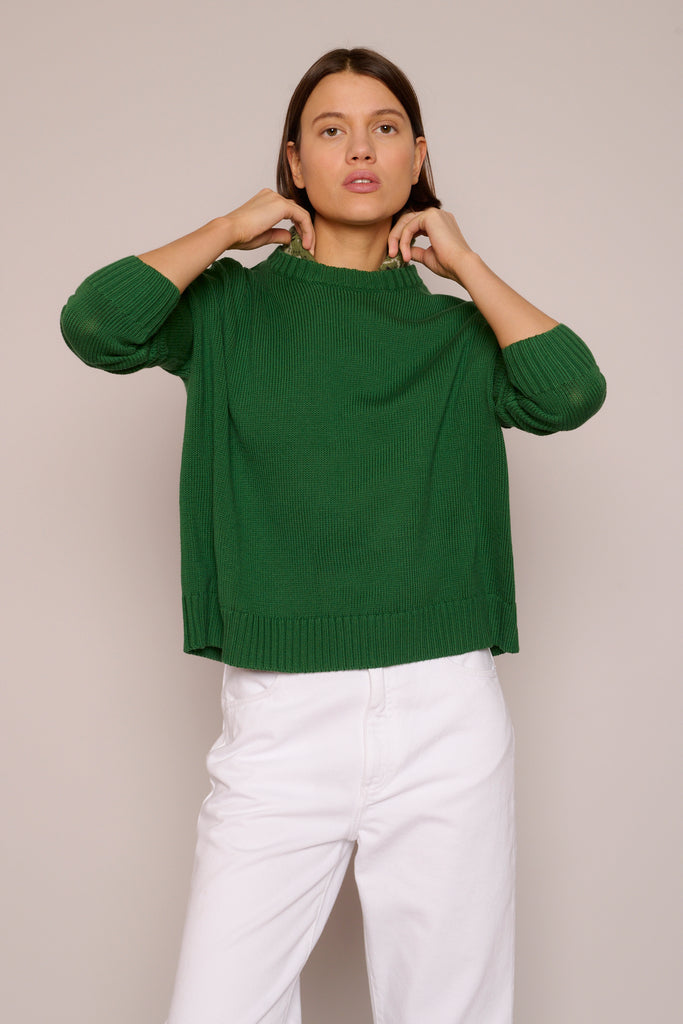 Cotton Wide Pullover