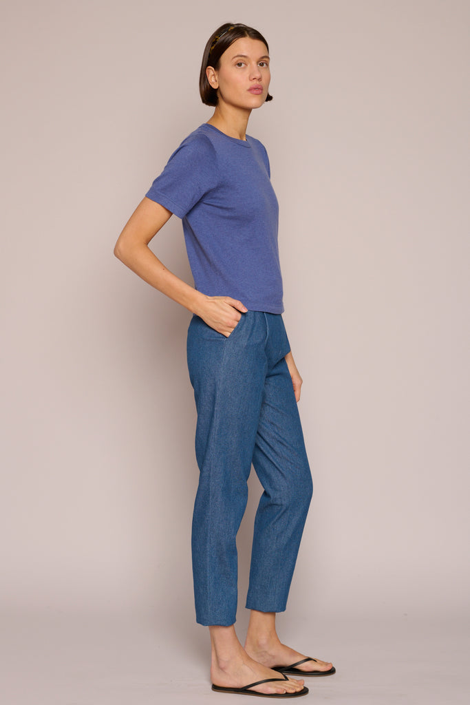 Lara T-Shirt in Cotton Cashmere