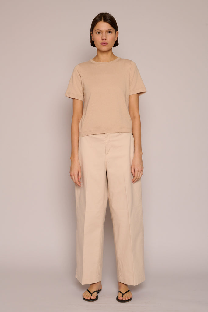 Lara T-Shirt in Cotton Cashmere