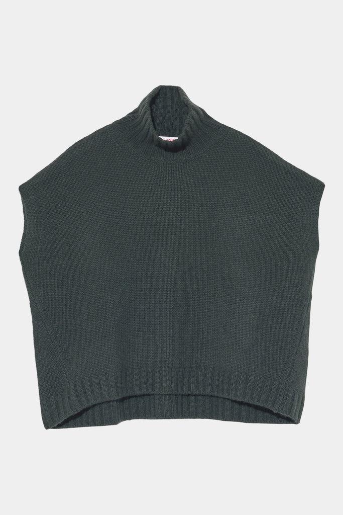 Cashmere Turtleneck Gilet