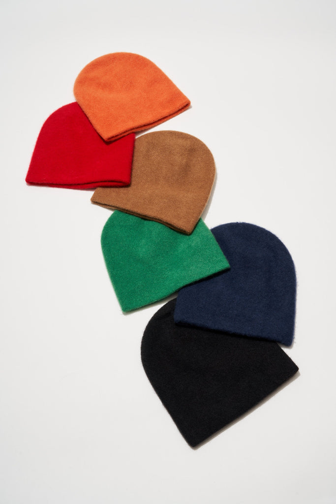 Cashmere Felted Beanie