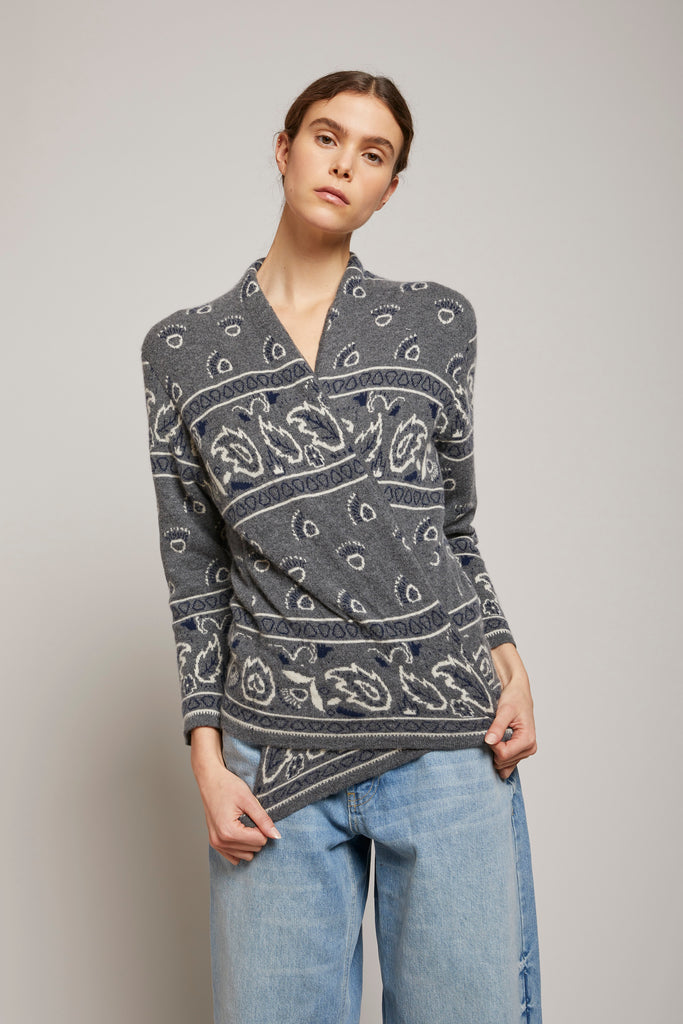 Bandana Cardigan