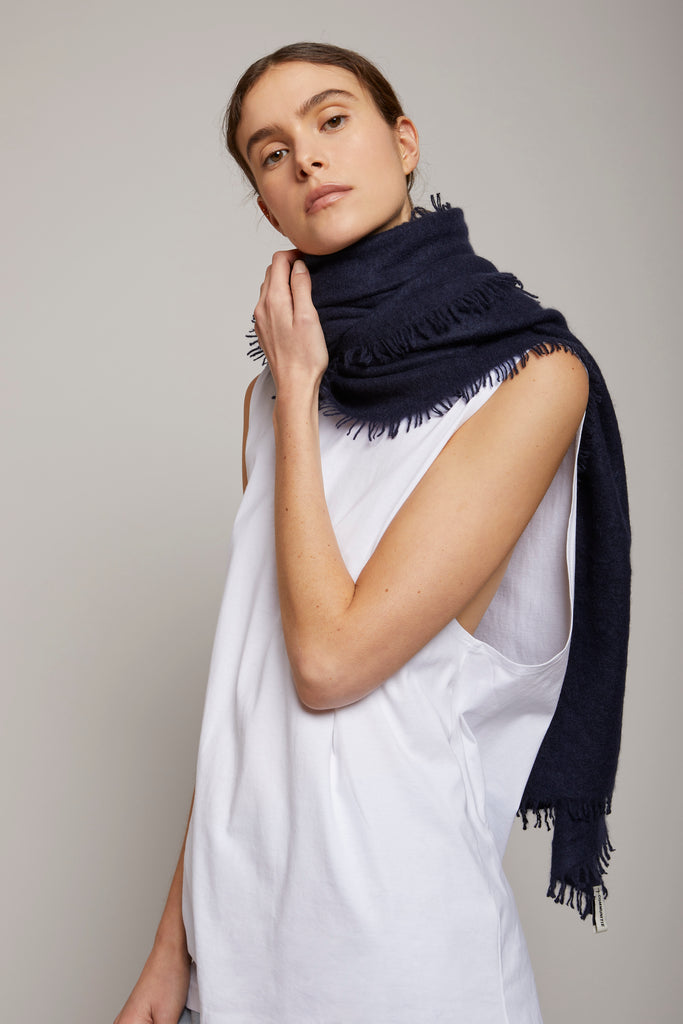 Cashmere Felted Stole