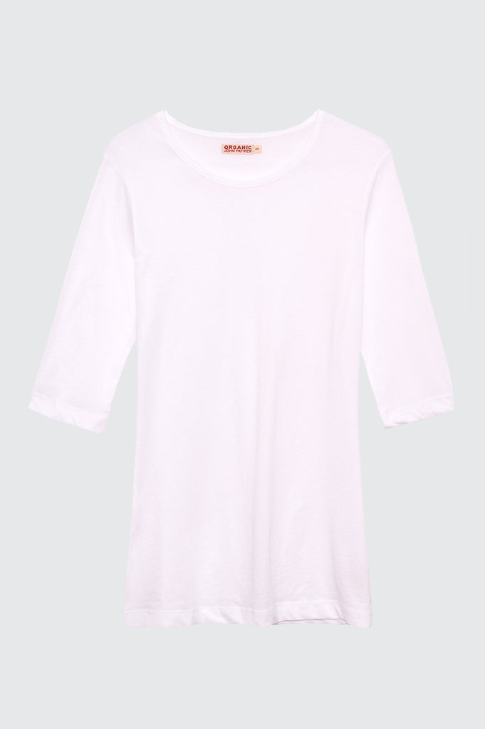 The Clara Elbow Sleeve Crew T-Shirt